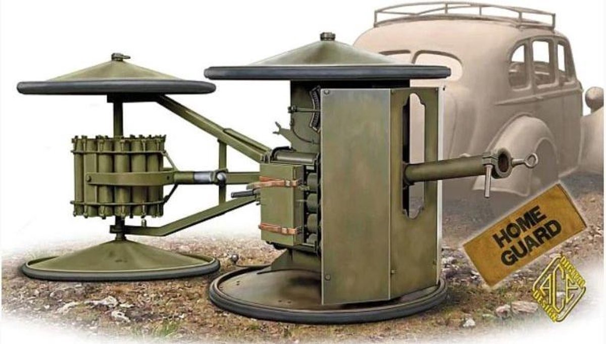 Ace | 72569 | 3 inch MK.I OSB gun Smith Gun | 1:72